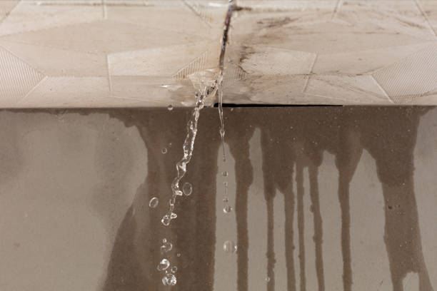 Professional Flood Damage Cleanup technician working in Suamico, WI